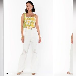 NWT Show Me Your Mumu 90s Straight Jeans